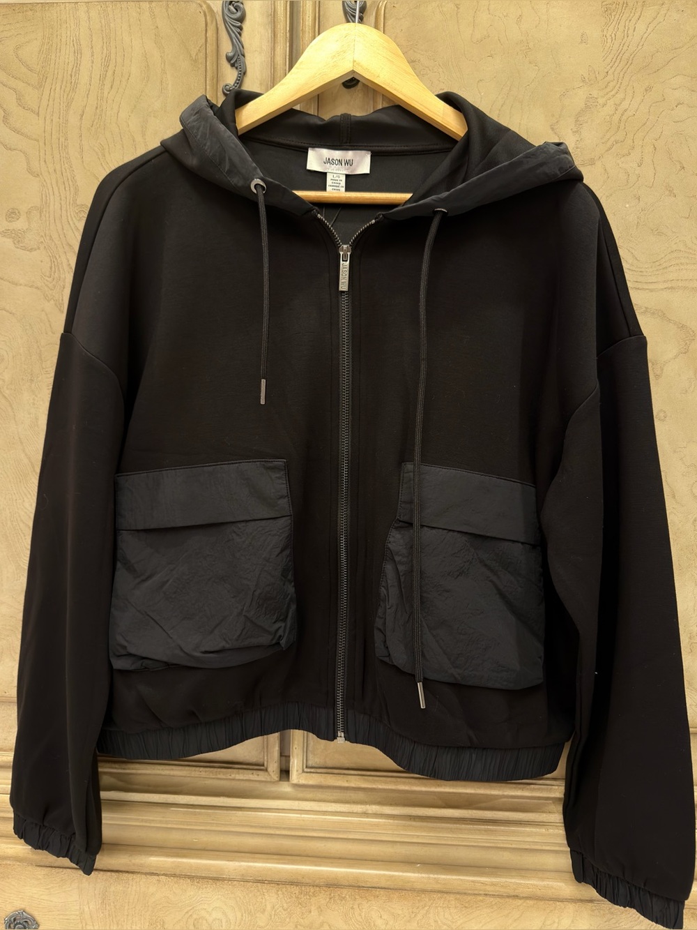 New, XL, Jason Wu zip-up hoodie.